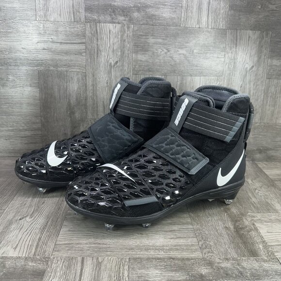 Nike Force Savage Elite 2 TD Mens Football Cleats Black Size 12 CI1710-001 New - Picture 4 of 8